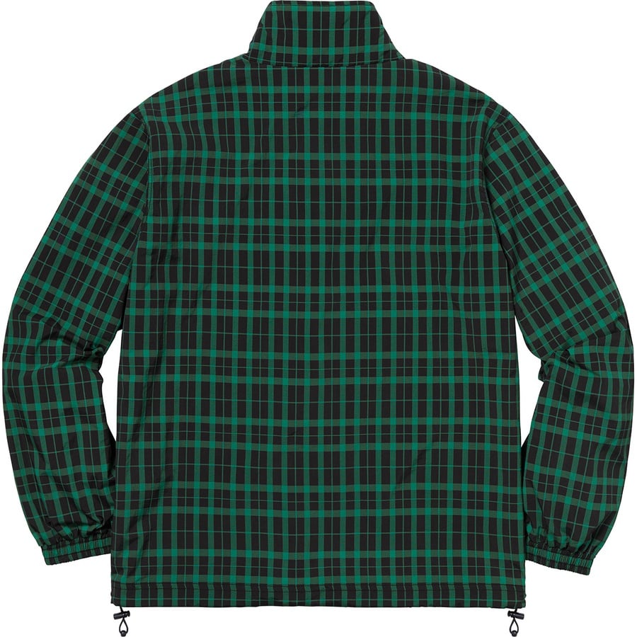 Details on Nylon Plaid Pullover Green from fall winter
                                                    2018 (Price is $168)