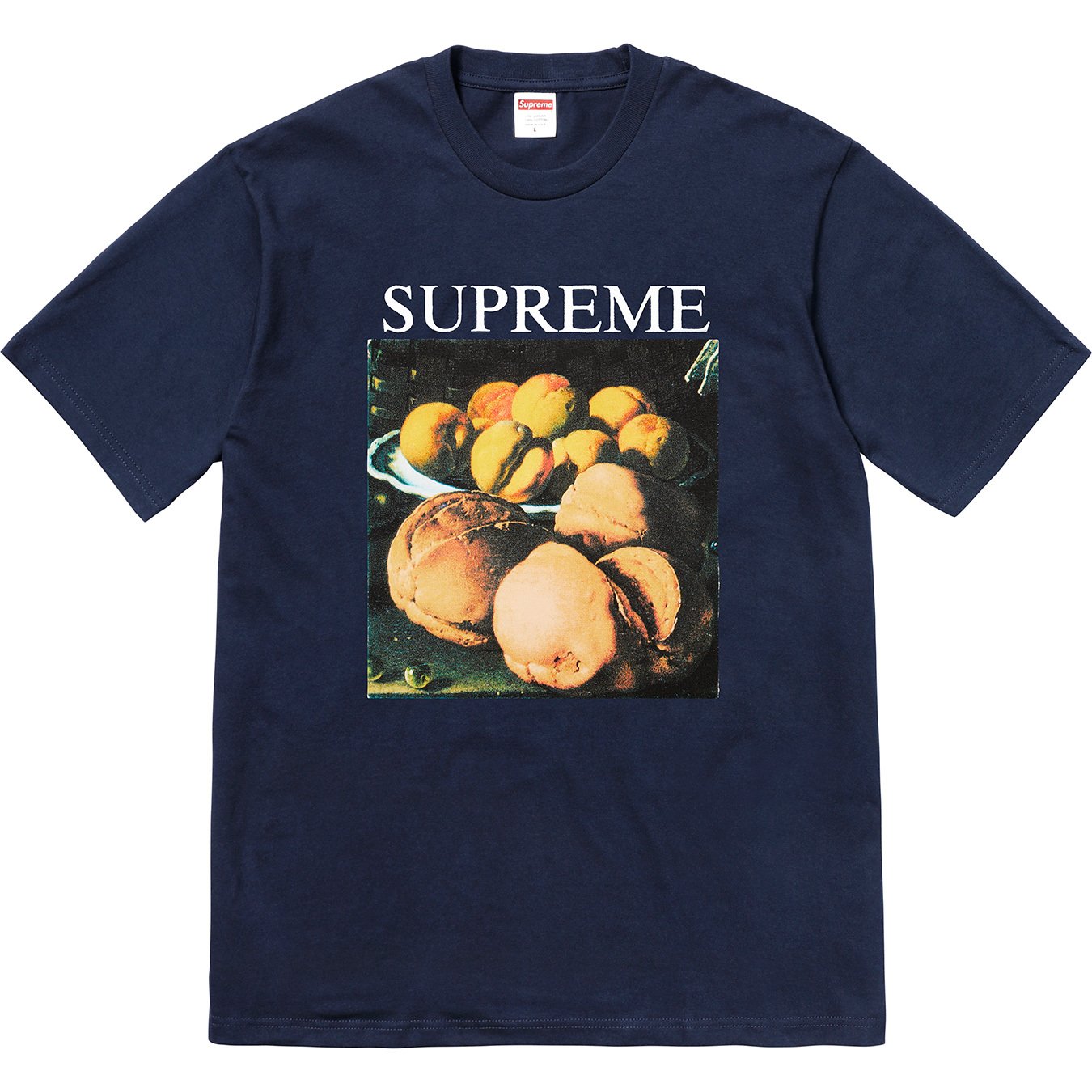 18ss Supreme Still Life Tee Black MM状態