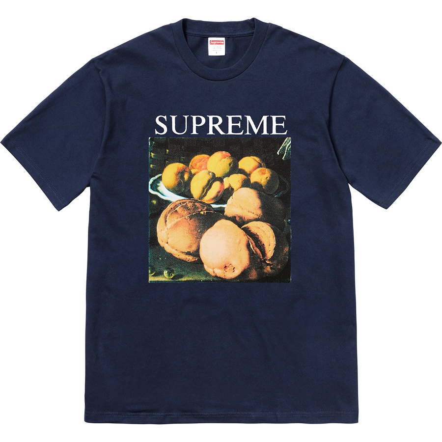 Details on Still Life Tee Navy from fall winter 2018 (Price is $36)