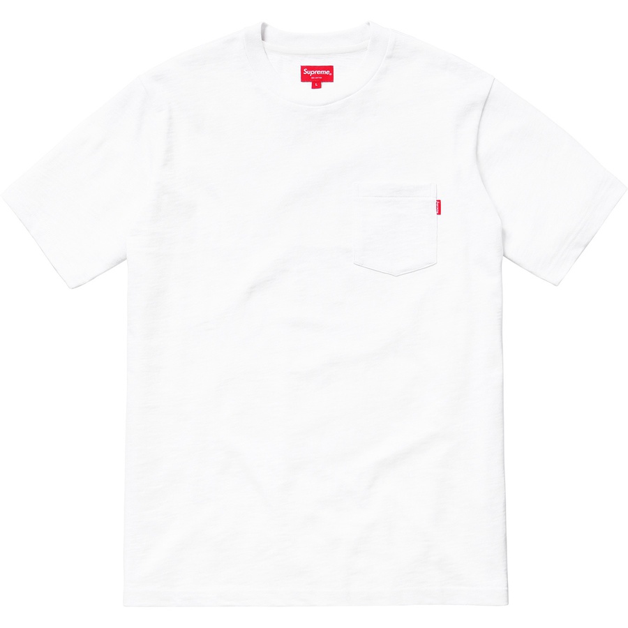 Details on S S Pocket Tee White from fall winter
                                                    2018 (Price is $62)