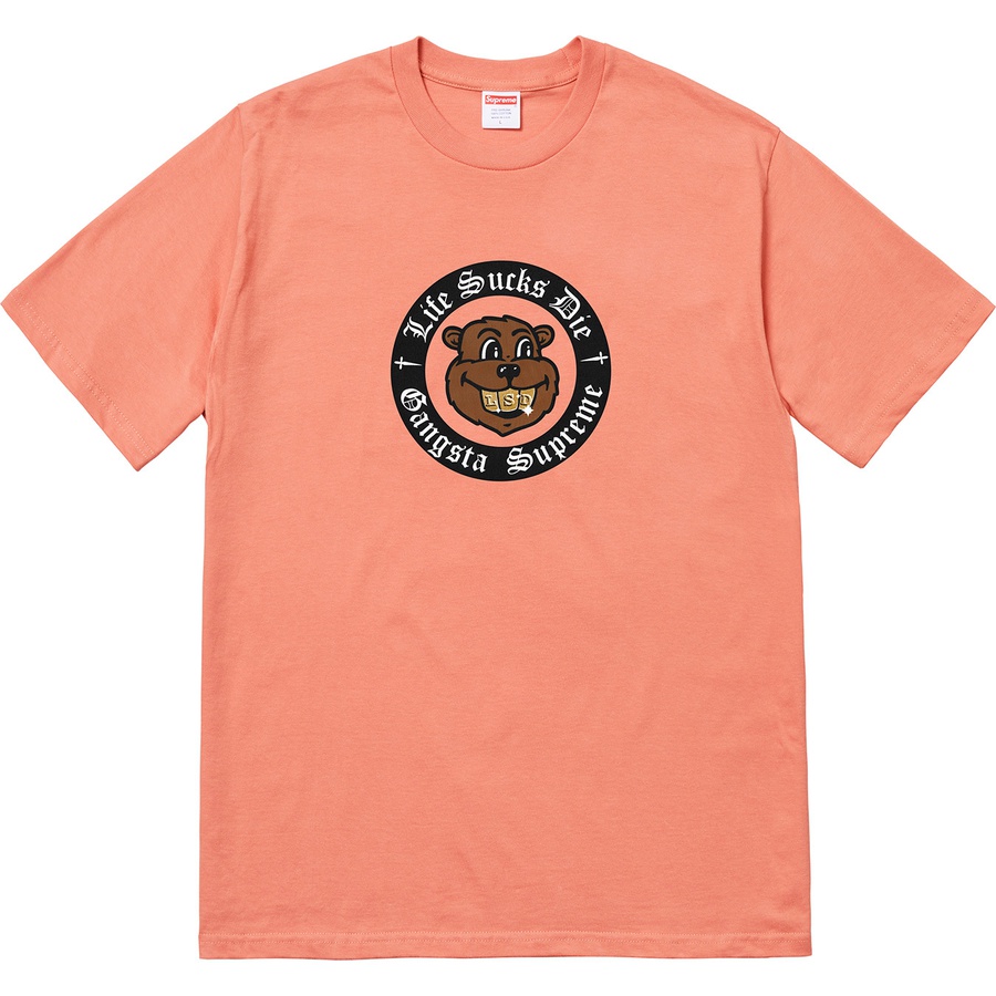 Details on Life Sucks Die Tee Terra Cotta from fall winter
                                                    2018 (Price is $36)