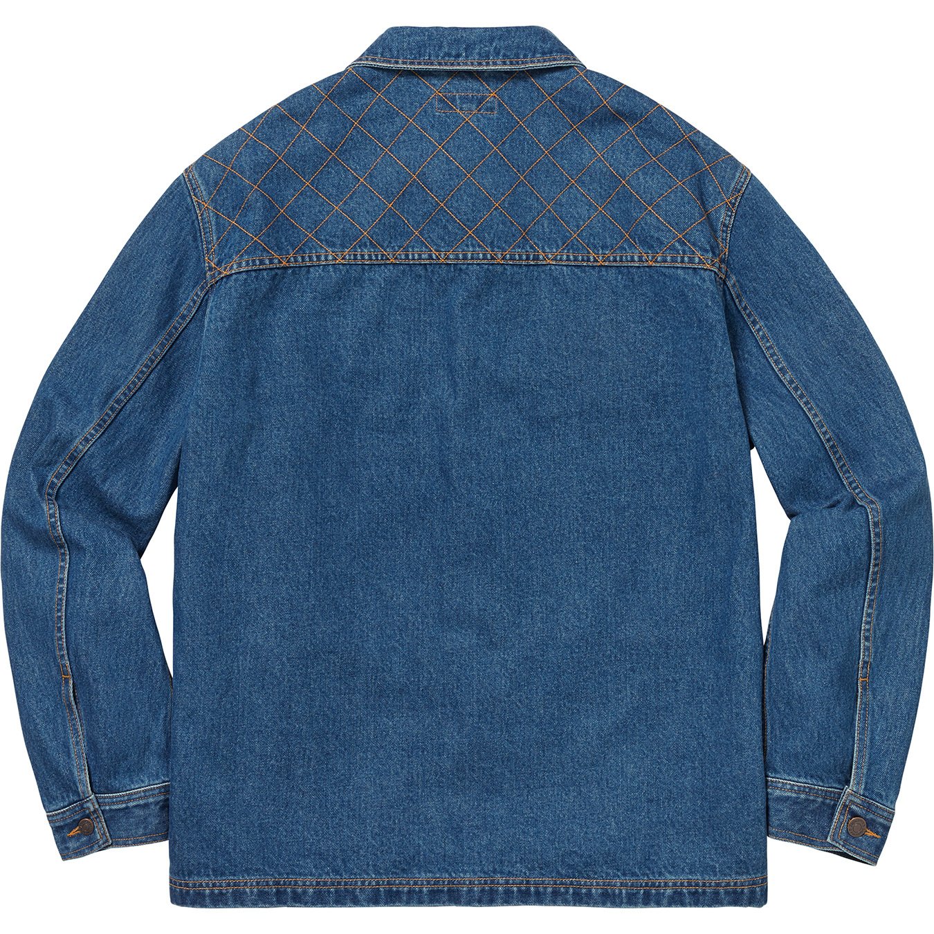 Diamond Stitch Denim Chore Coat - fall winter 2018 - Supreme