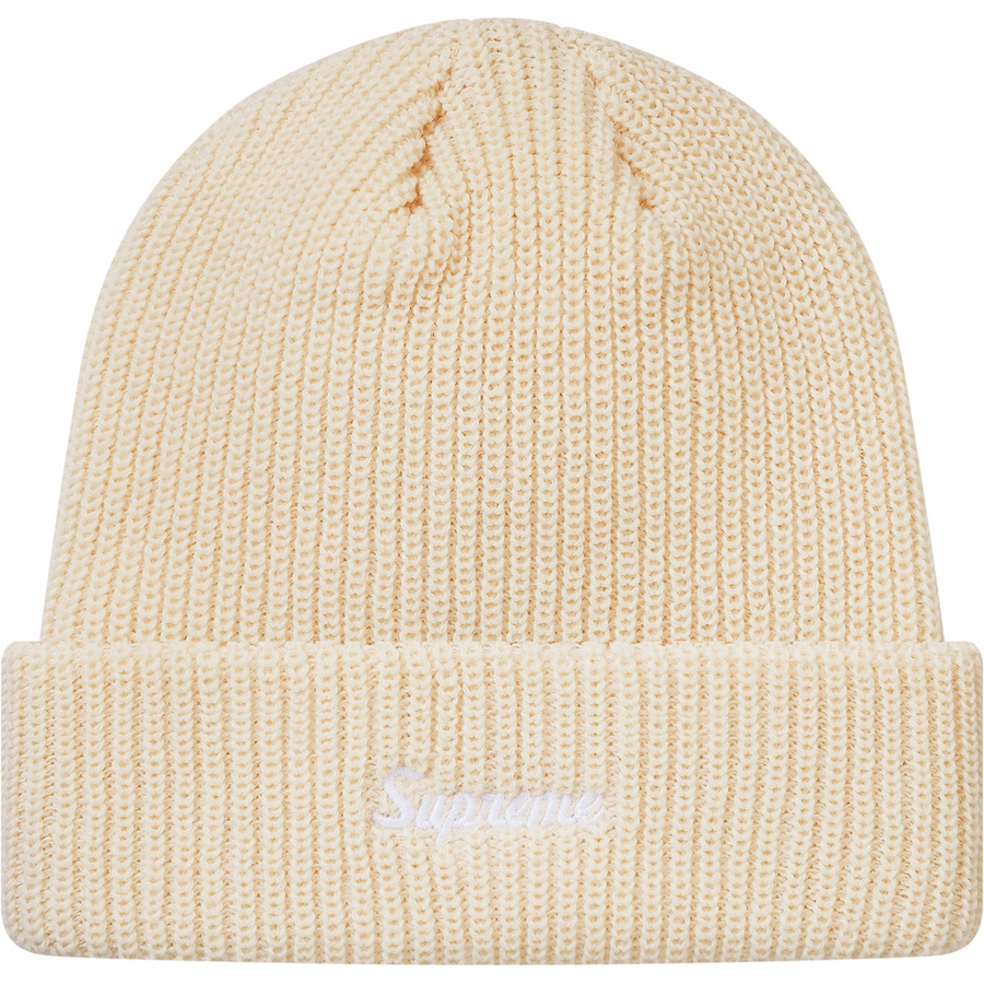 Details on Loose Gauge Beanie Natural from fall winter 2018 (Price is $32)