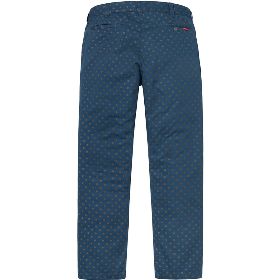 Details on Work Pant Light Navy Polka Dot from fall winter
                                                    2018 (Price is $118)