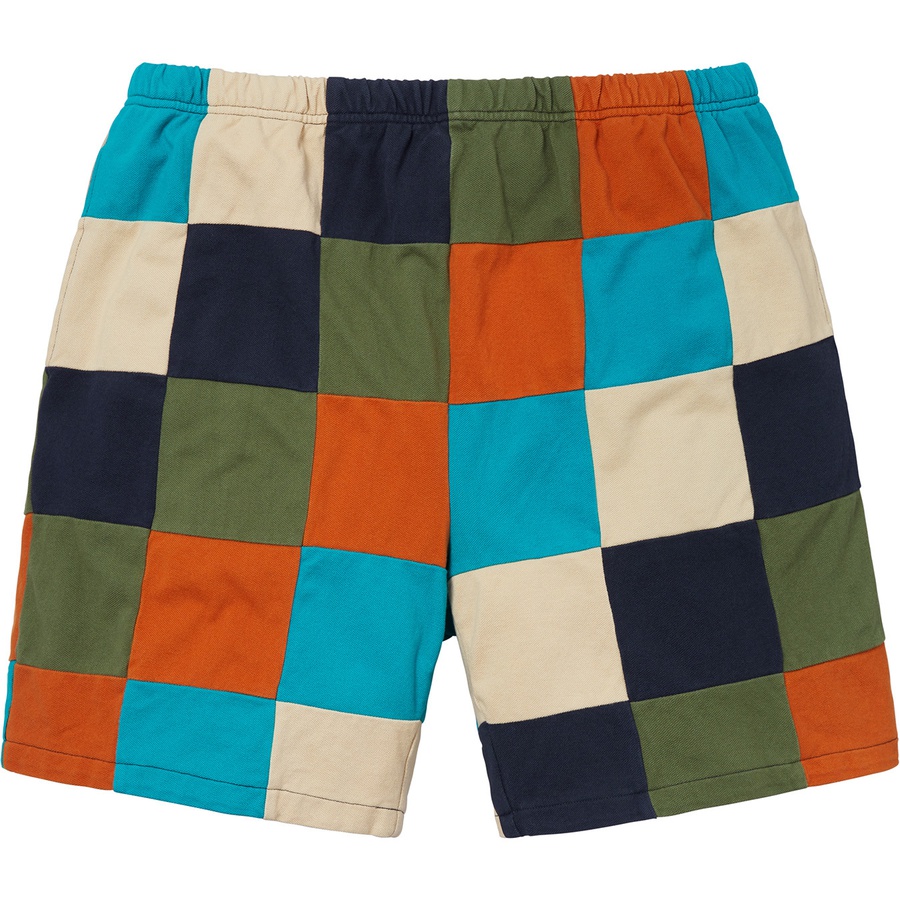 Details on Patchwork Pique Short Navy from fall winter 2018 (Price is $118)