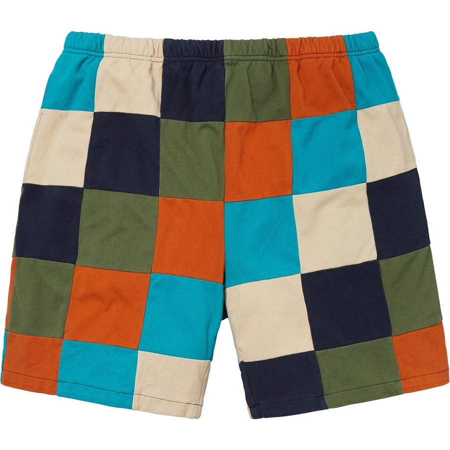 Details on Patchwork Pique Short Navy from fall winter
                                                    2018 (Price is $118)