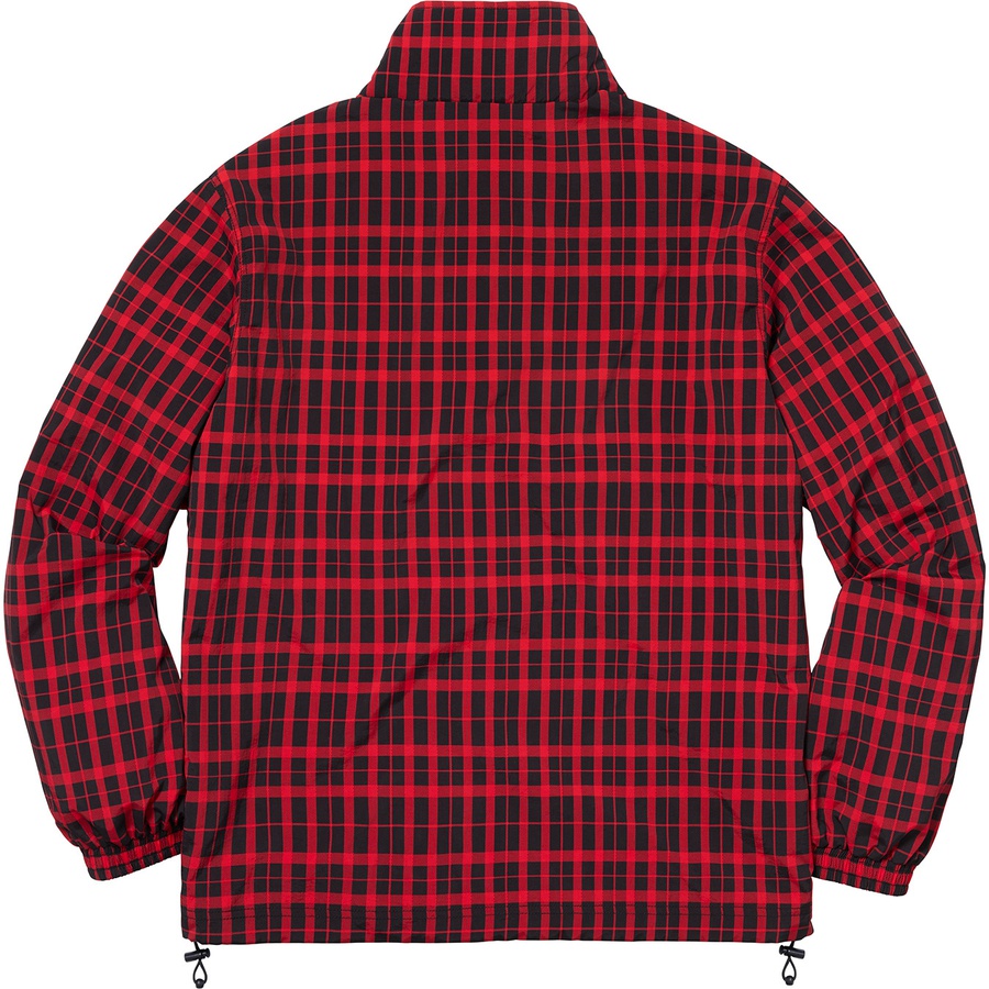Details on Nylon Plaid Pullover Red from fall winter
                                                    2018 (Price is $168)