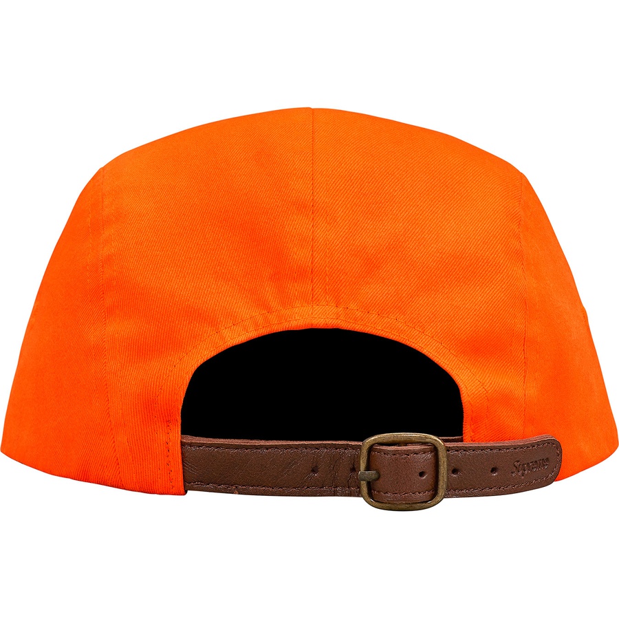 Details on Washed Chino Twill Camp Cap Neon Orange from fall winter
                                                    2018 (Price is $54)