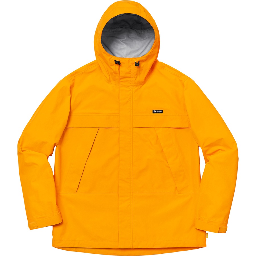 Details on Dog Taped Seam Jacket Yellow from fall winter 2018 (Price is $328)