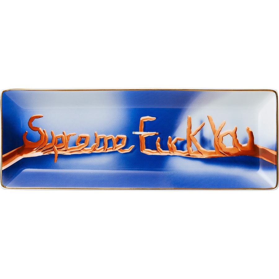 Supreme Fuck You Tray (FW18) - Blue - $36