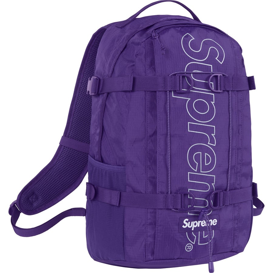 Details on Backpack Purple from fall winter
                                                    2018 (Price is $158)