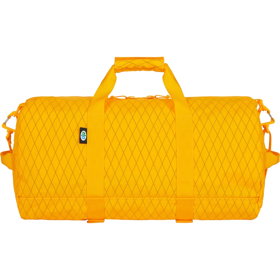 Details on Duffle Bag Yellow from fall winter
                                                    2018 (Price is $168)