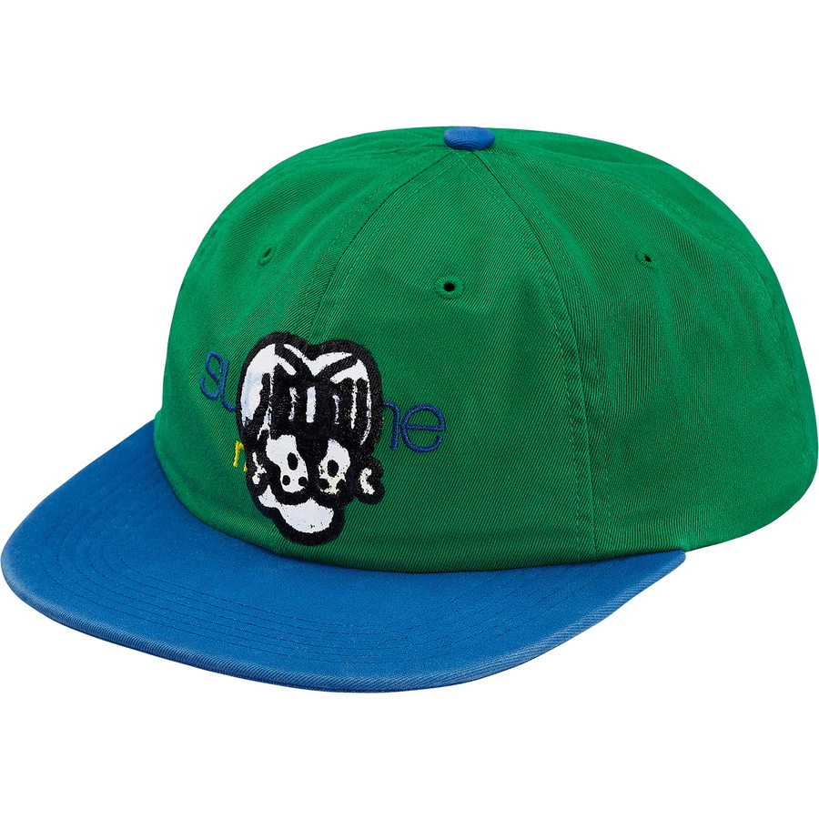 Details on Bone Classic Logo 6-Panel Green from fall winter 2018 (Price is $54)