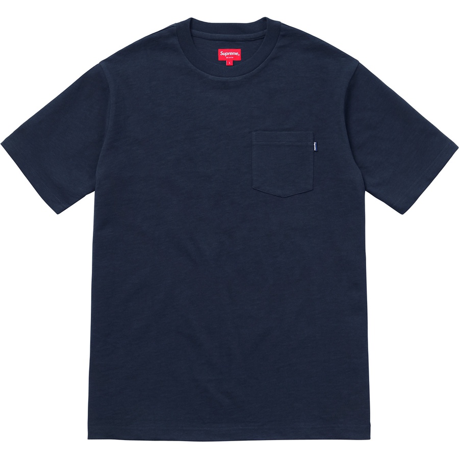 Details on S S Pocket Tee Navy from fall winter 2018 (Price is $62)