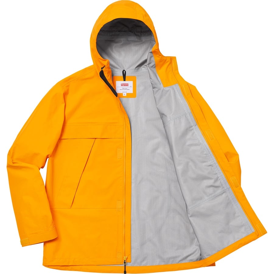 Details on Dog Taped Seam Jacket Yellow from fall winter
                                                    2018 (Price is $328)