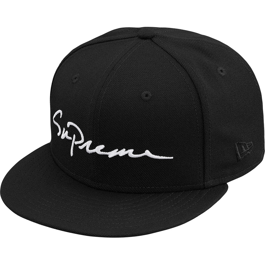 Details on Classic Script New Era Black from fall winter
                                                    2018 (Price is $48)