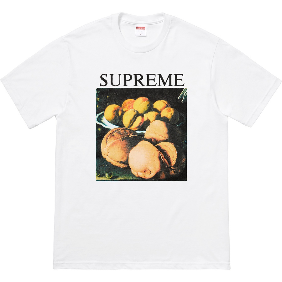 Details on Still Life Tee White from fall winter 2018 (Price is $36)