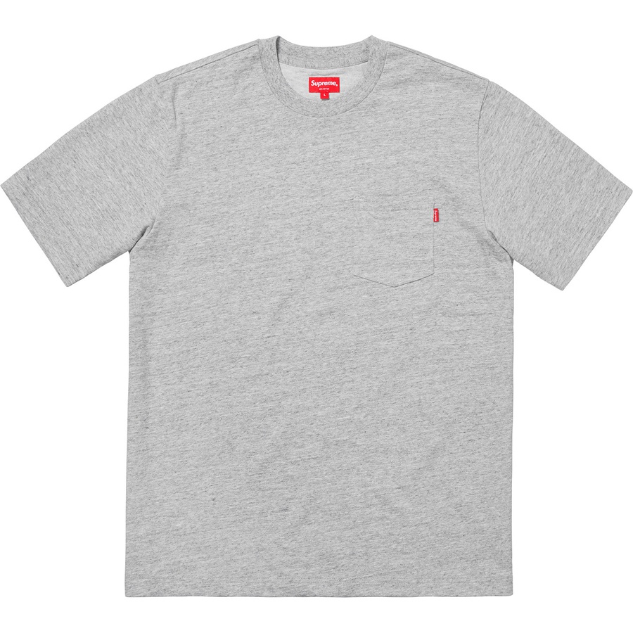 Details on S S Pocket Tee Heather Grey from fall winter
                                                    2018 (Price is $62)