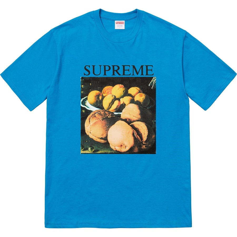 Details on Still Life Tee Bright Blue from fall winter
                                                    2018 (Price is $36)