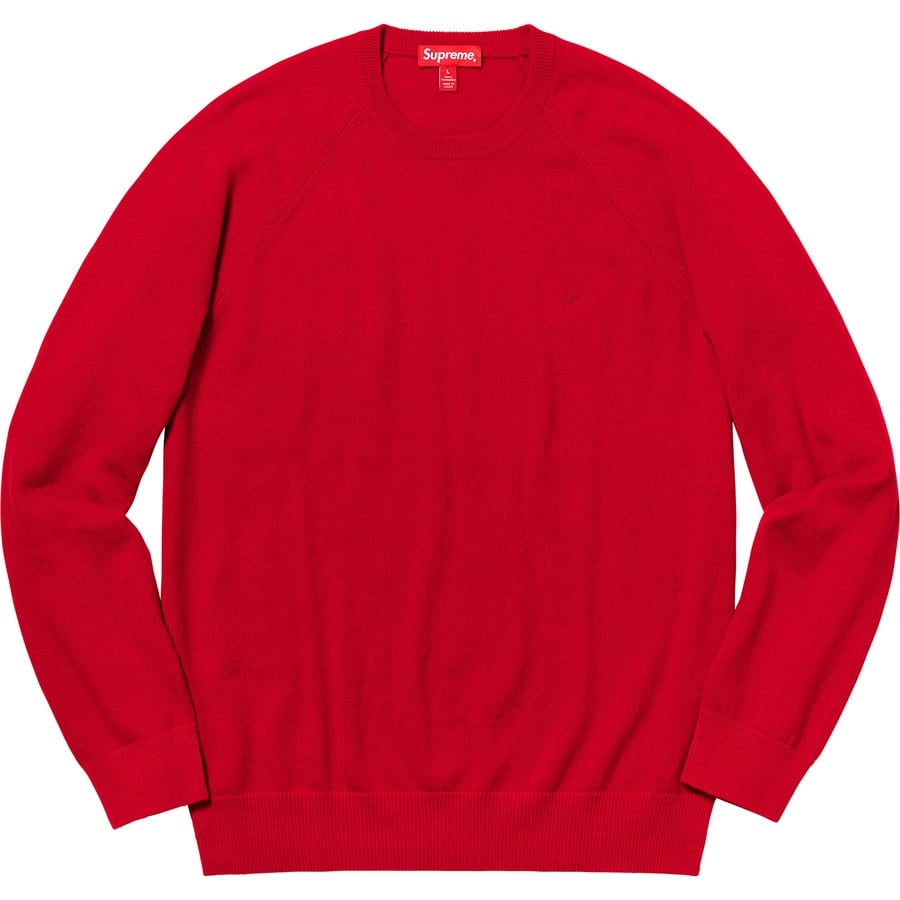 Details on Cashmere Sweater Red from fall winter
                                                    2018 (Price is $248)