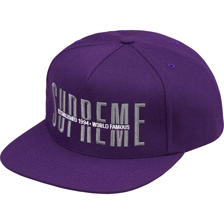 Details on Global 5-Panel Purple from fall winter 2018 (Price is $44)