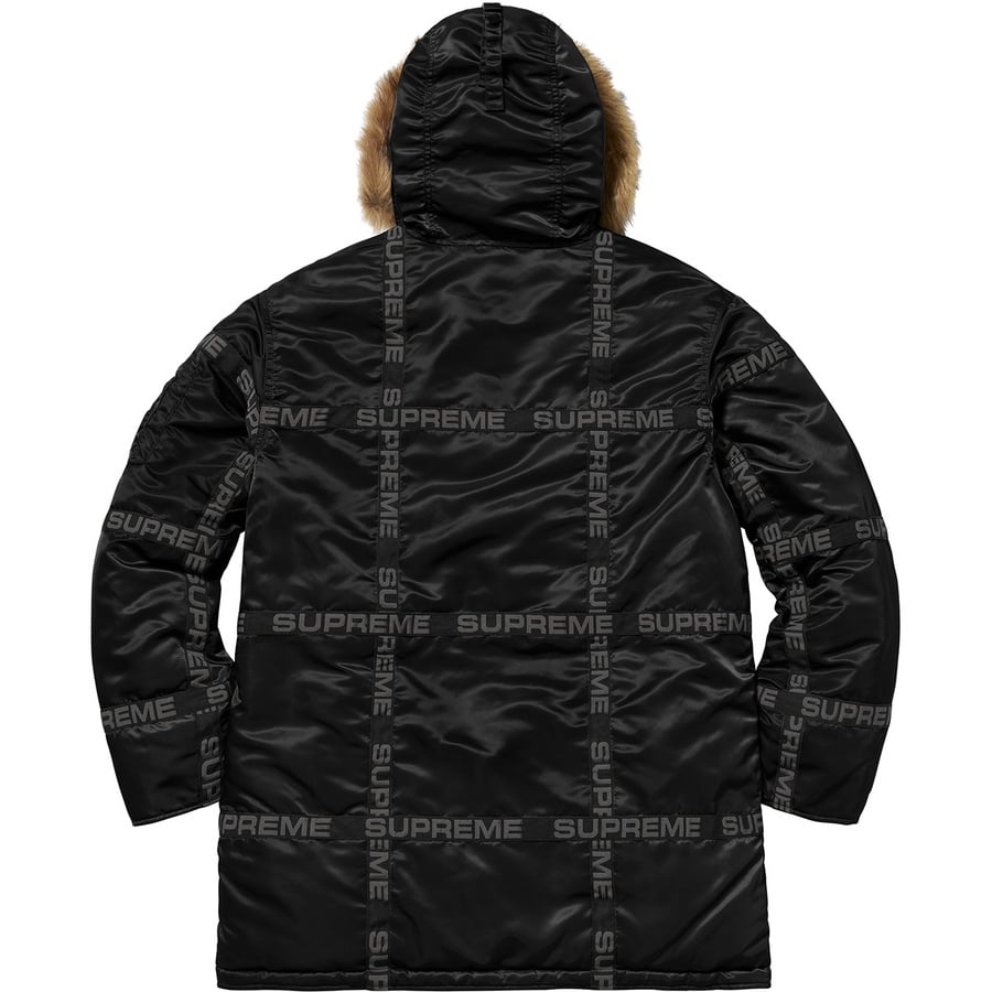 最新作HOT】 Supreme - SUPREME tape logo hoodie parka シュプリーム