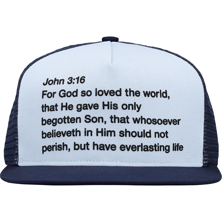 Details on Preach Mesh Back 5-Panel Navy from fall winter 2018 (Price is $40)