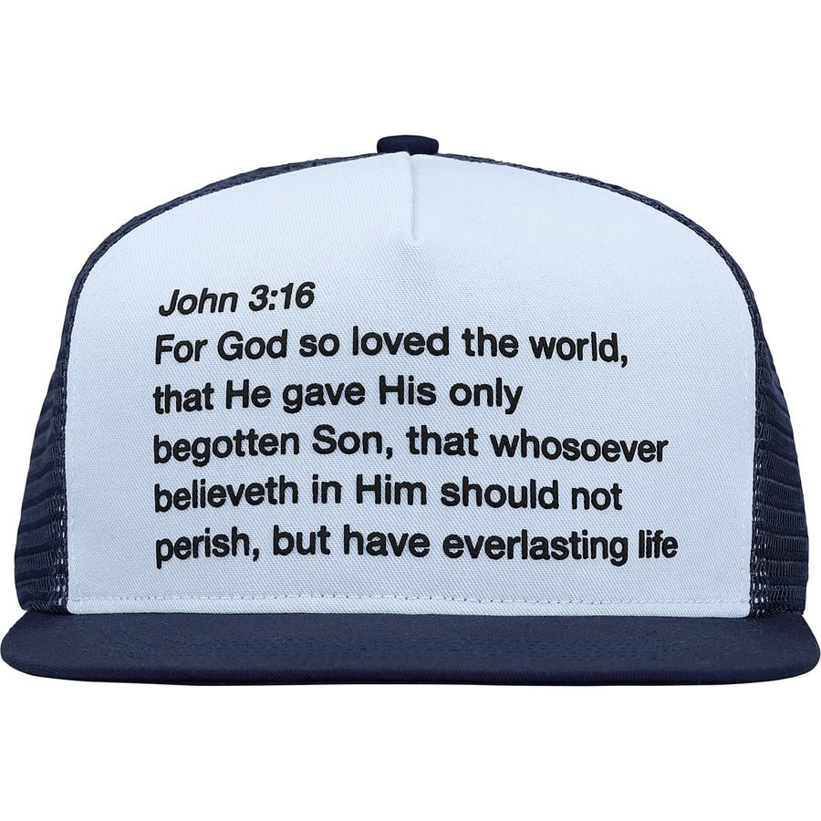 Details on Preach Mesh Back 5-Panel Navy from fall winter
                                                    2018 (Price is $40)