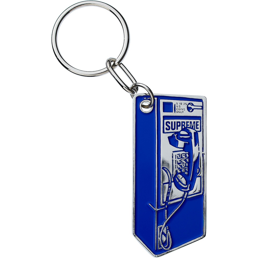 Details on Payphone Keychain Blue from fall winter 2018 (Price is $14)