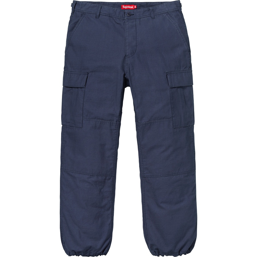Details on Cargo Pant Light Navy from fall winter
                                                    2018 (Price is $158)