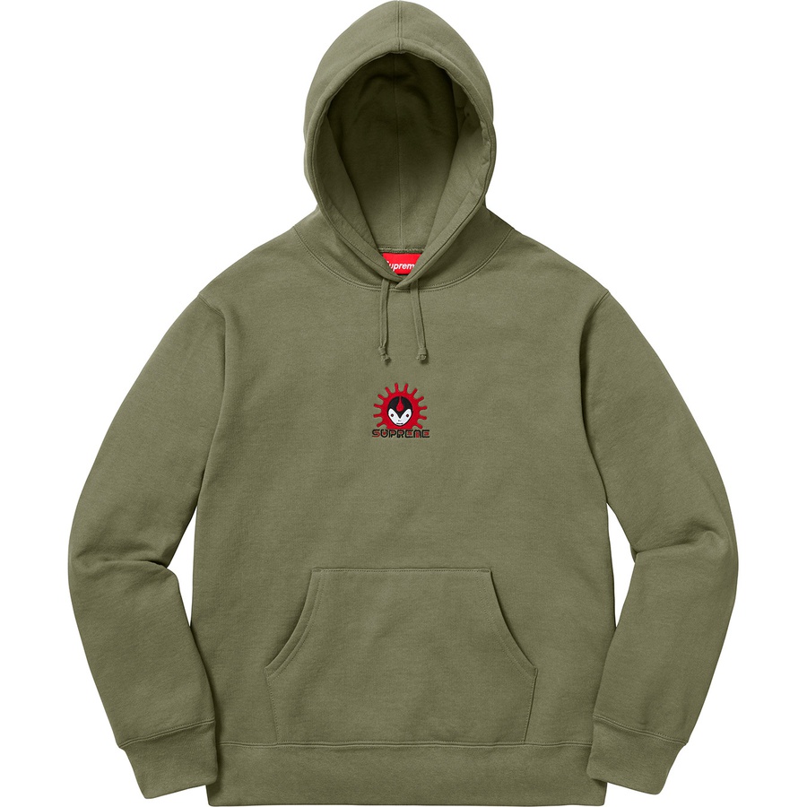 Details on Vampire Hooded Sweatshirt Light Olive from fall winter
                                                    2018 (Price is $158)