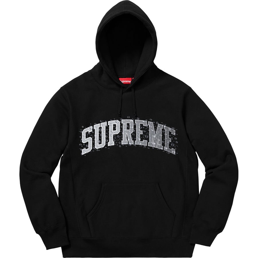 Details on Water Arc Hooded Sweatshirt Black from fall winter
                                                    2018 (Price is $158)