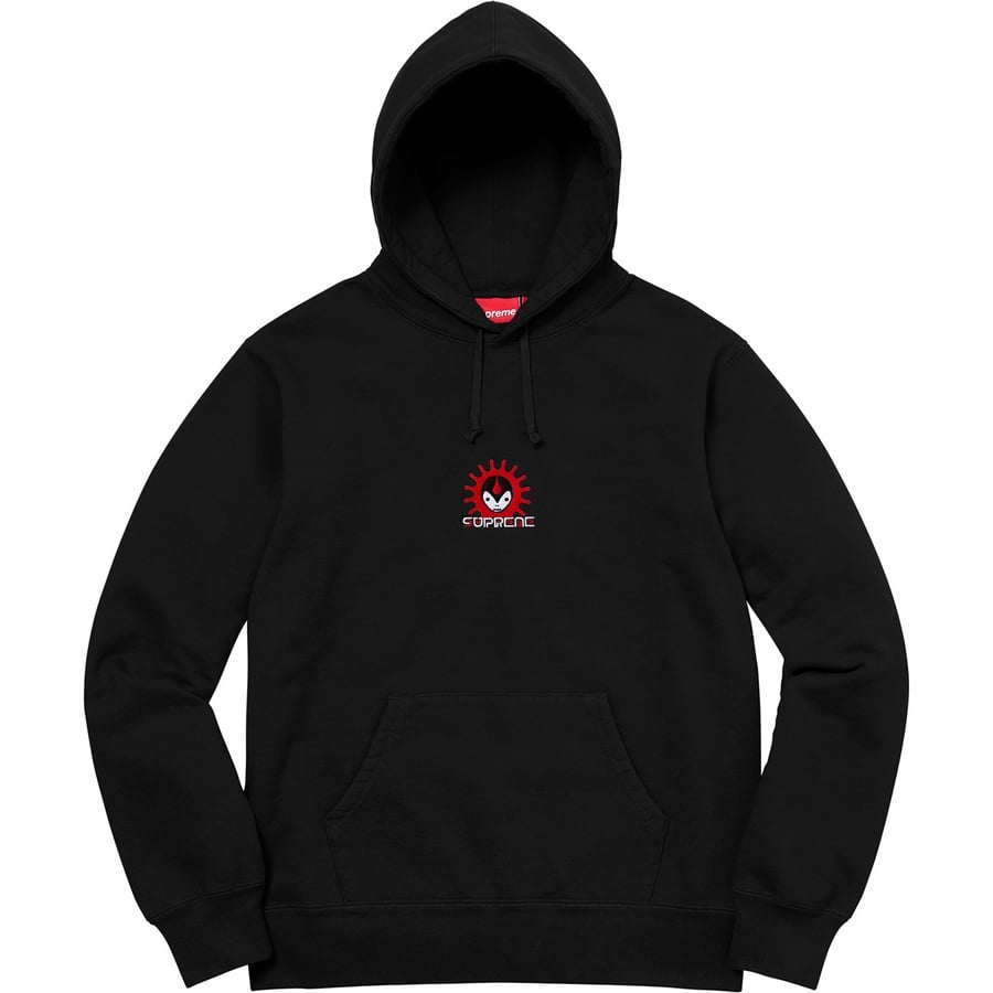 Details on Vampire Hooded Sweatshirt Black from fall winter 2018 (Price is $158)