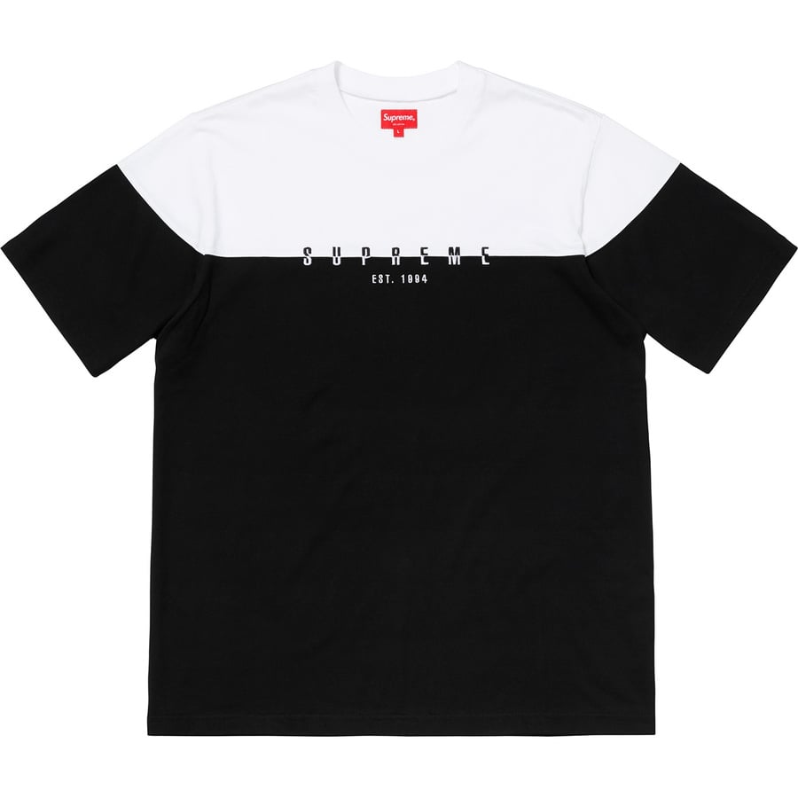 Details on Split Logo S S Top Black from fall winter
                                                    2018 (Price is $88)