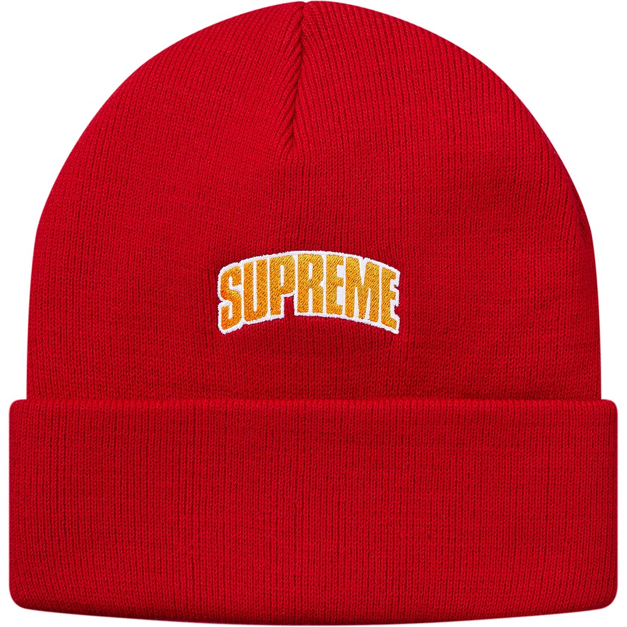 Details on Crown Logo Beanie Red from fall winter
                                                    2018 (Price is $32)