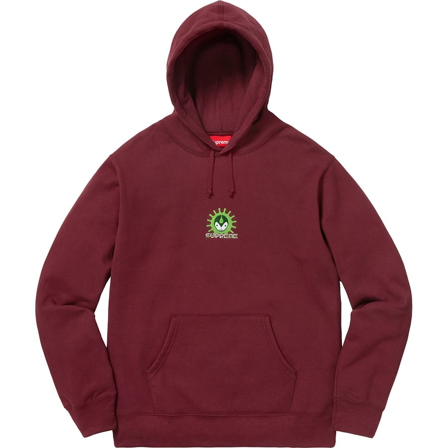 Details on Vampire Hooded Sweatshirt Burgundy from fall winter
                                                    2018 (Price is $158)