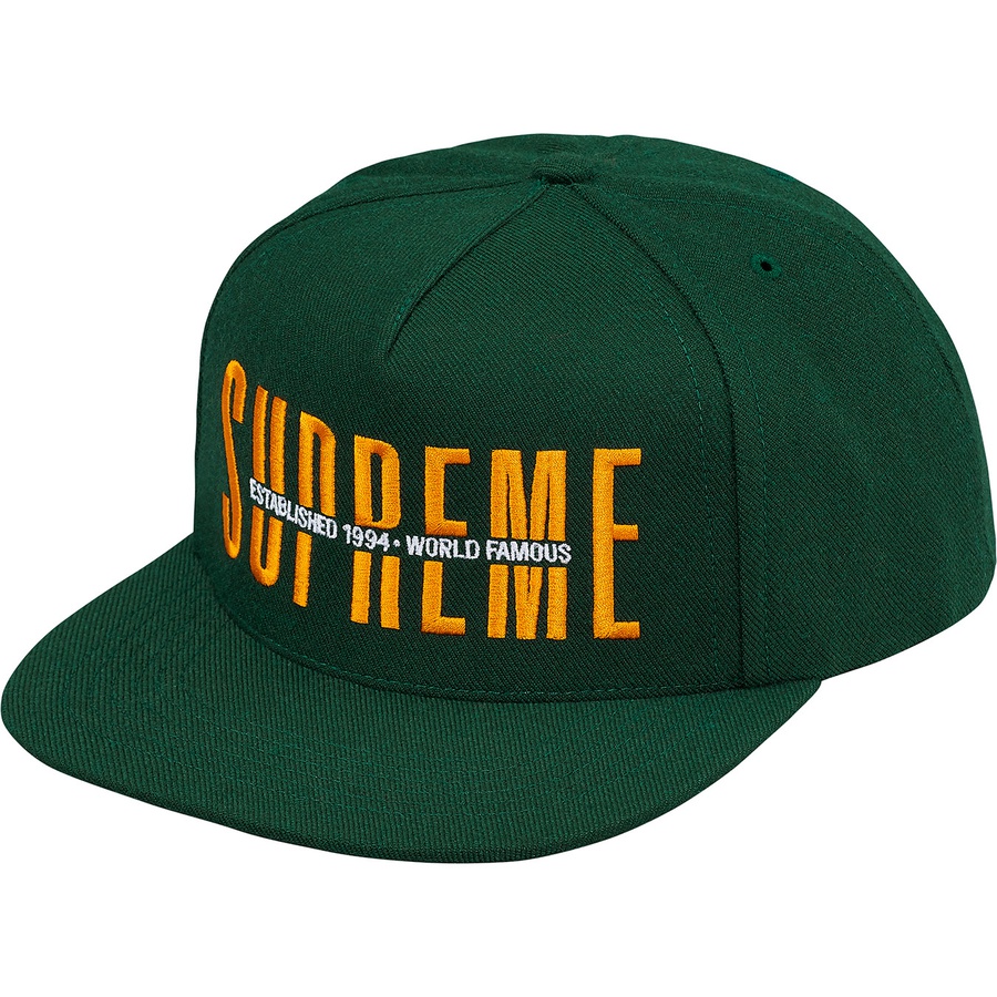 Details on Global 5-Panel Dark Green from fall winter 2018 (Price is $44)