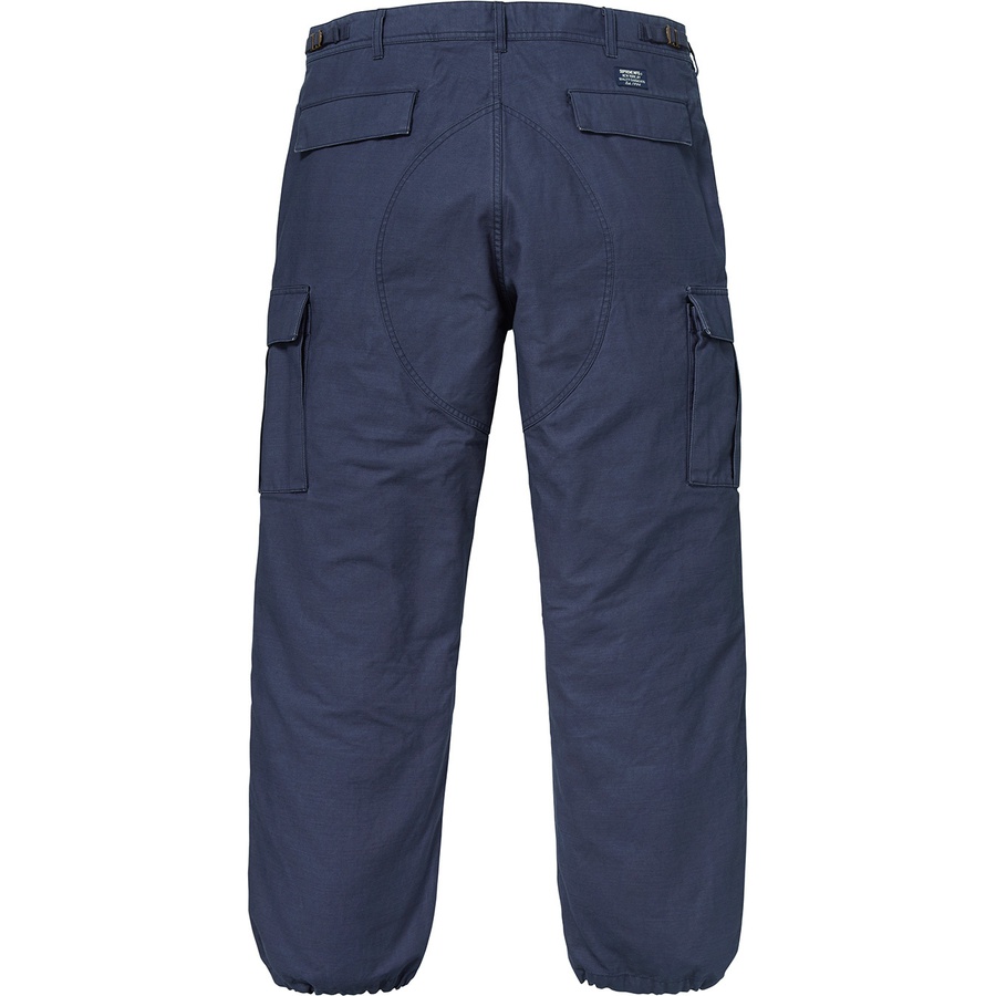 Details on Cargo Pant Light Navy from fall winter 2018 (Price is $158)