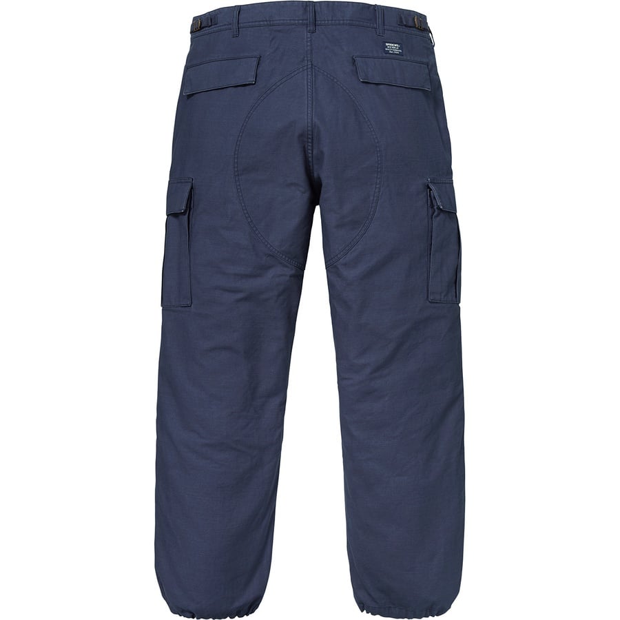 Details on Cargo Pant Light Navy from fall winter
                                                    2018 (Price is $158)