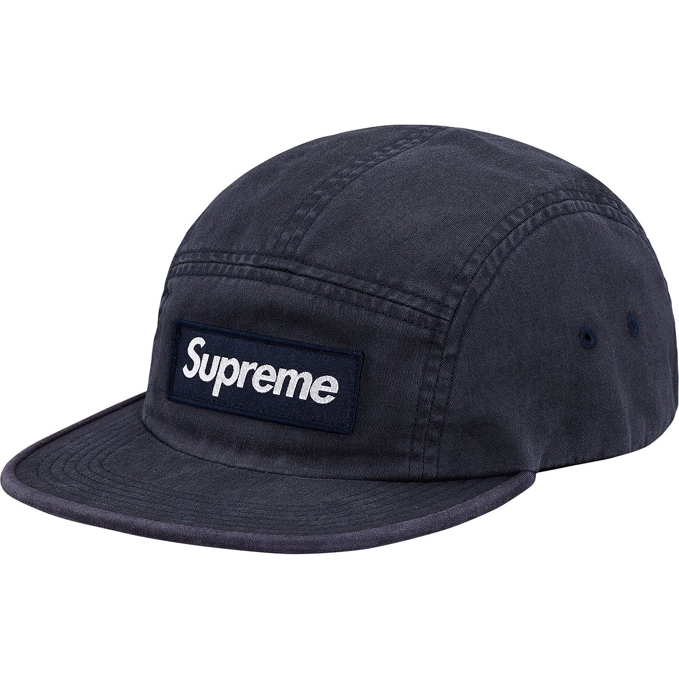 supreme キャップ 黒 18ss week1