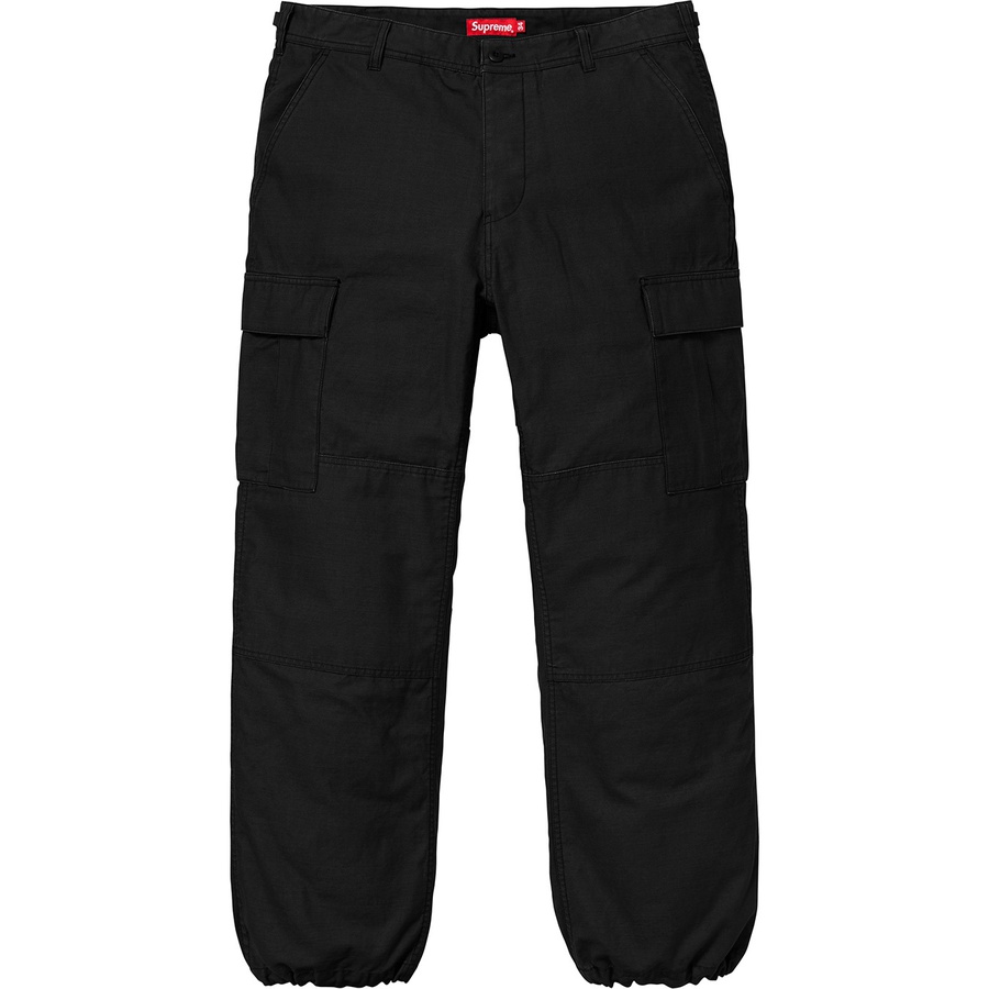 Details on Cargo Pant Black from fall winter 2018 (Price is $158)