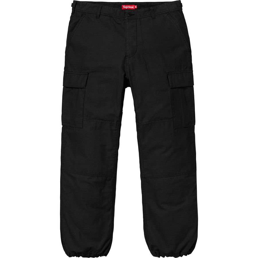 Supreme Cargo Pant (FW18) - Black - $158