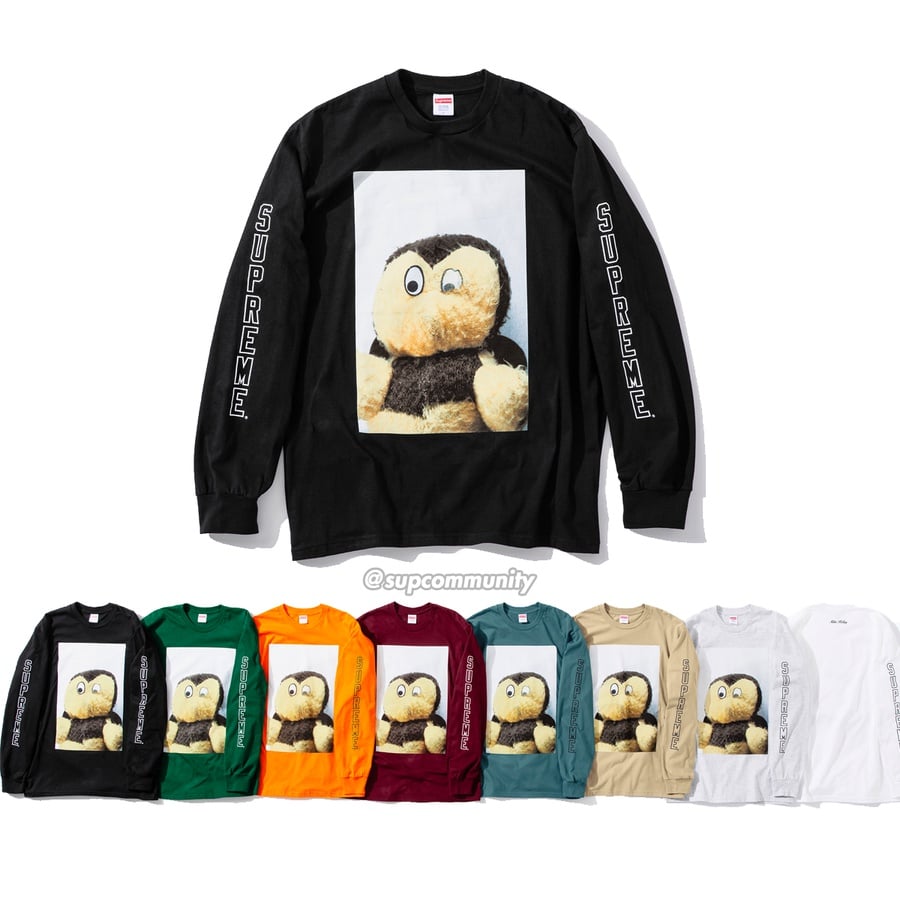Supreme Mike Kelley Supreme Ahh…Youth! L S Tee releasing on Week 3 for fall winter 18