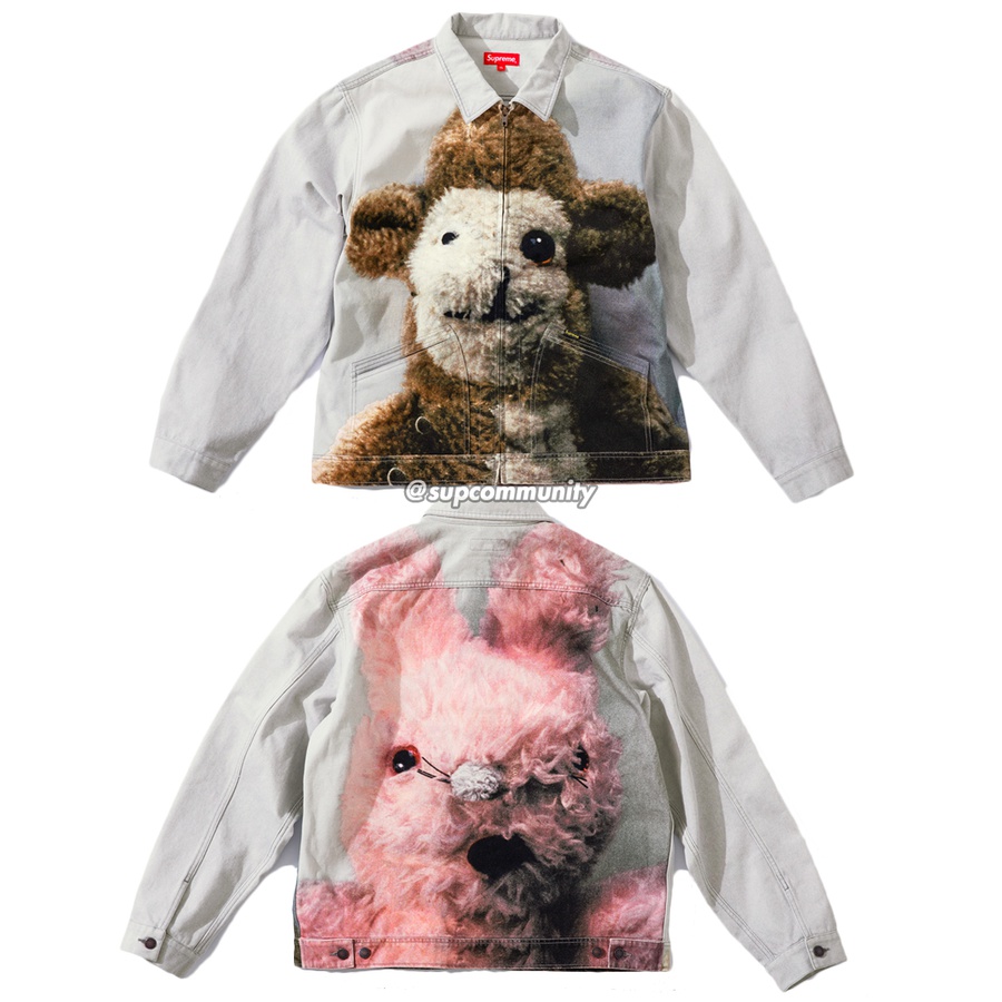 Supreme Mike Kelley Supreme Ahh…Youth! Work Jacket for fall winter 18 season