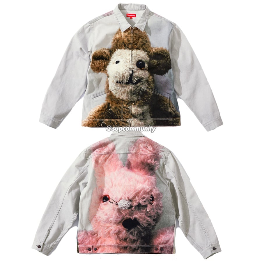 Supreme Mike Kelley Supreme Ahh…Youth! Work Jacket releasing on Week 3 for fall winter 2018