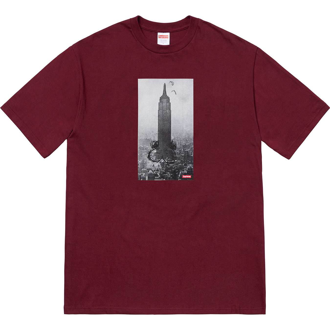 Mike Kelley The Empire State Building Tee fall winter 2018 Supreme