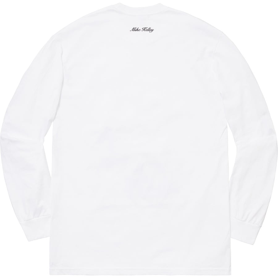 Details on Mike Kelley Supreme Ahh…Youth! L S Tee White from fall winter
                                                    2018 (Price is $58)