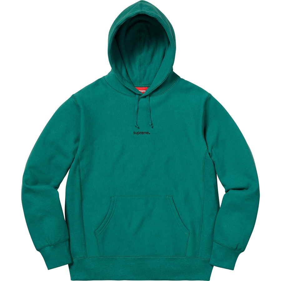 Details on Trademark Hooded Sweatshirt Dark Teal from fall winter
                                                    2018 (Price is $158)