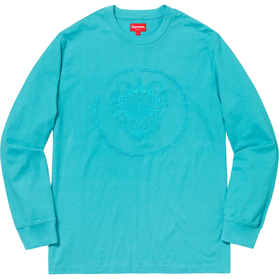 Details on Crest L S Top Light Blue from fall winter
                                                    2018 (Price is $88)