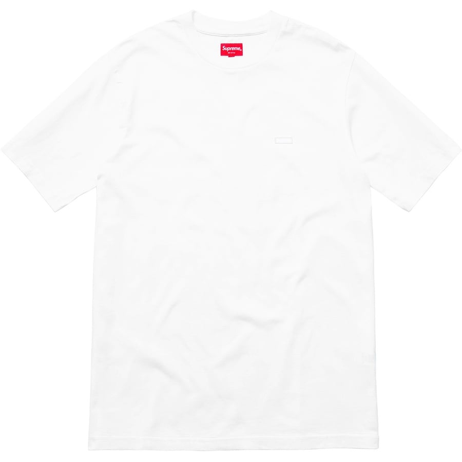 Details on Reflective Small Box Tee White from fall winter 2018 (Price is $58)